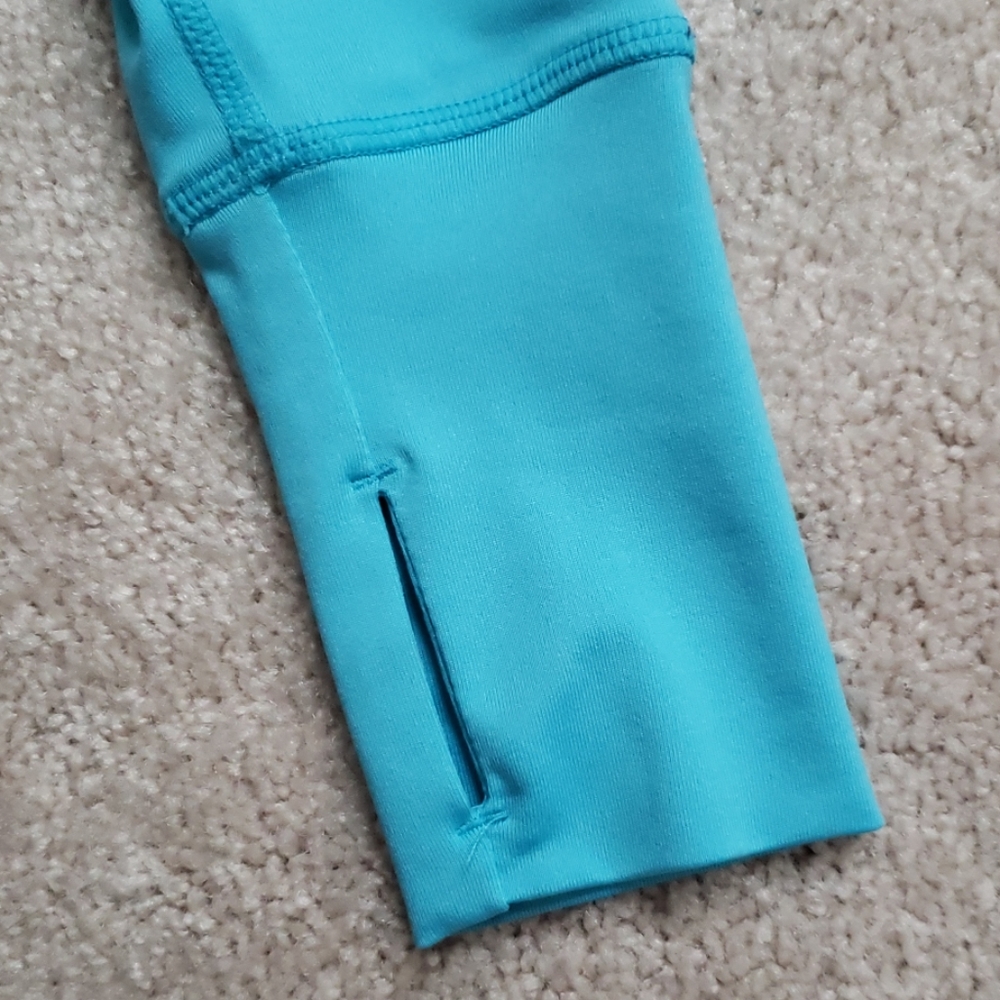 Zella Aqua Blue Track Jacket - Picture 2 of 3